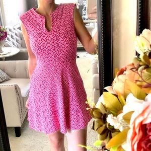 NEW YORK & COMPANY | Pink Fit & Flare Sun Dress
